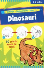 Dinosauri – crtanje jednostavno i brzo