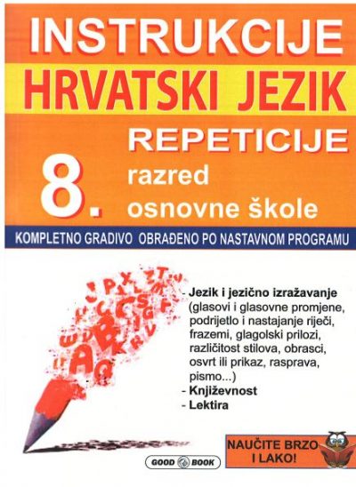 Instrukcije iz hrvatskog jezika za 8. r. os. škole