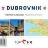 TOP HR – Dubrovnik hrv-eng plan grada / city map
