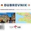 TOP HR – Dubrovnik njem-tal Stadtplan / la pianta della citta