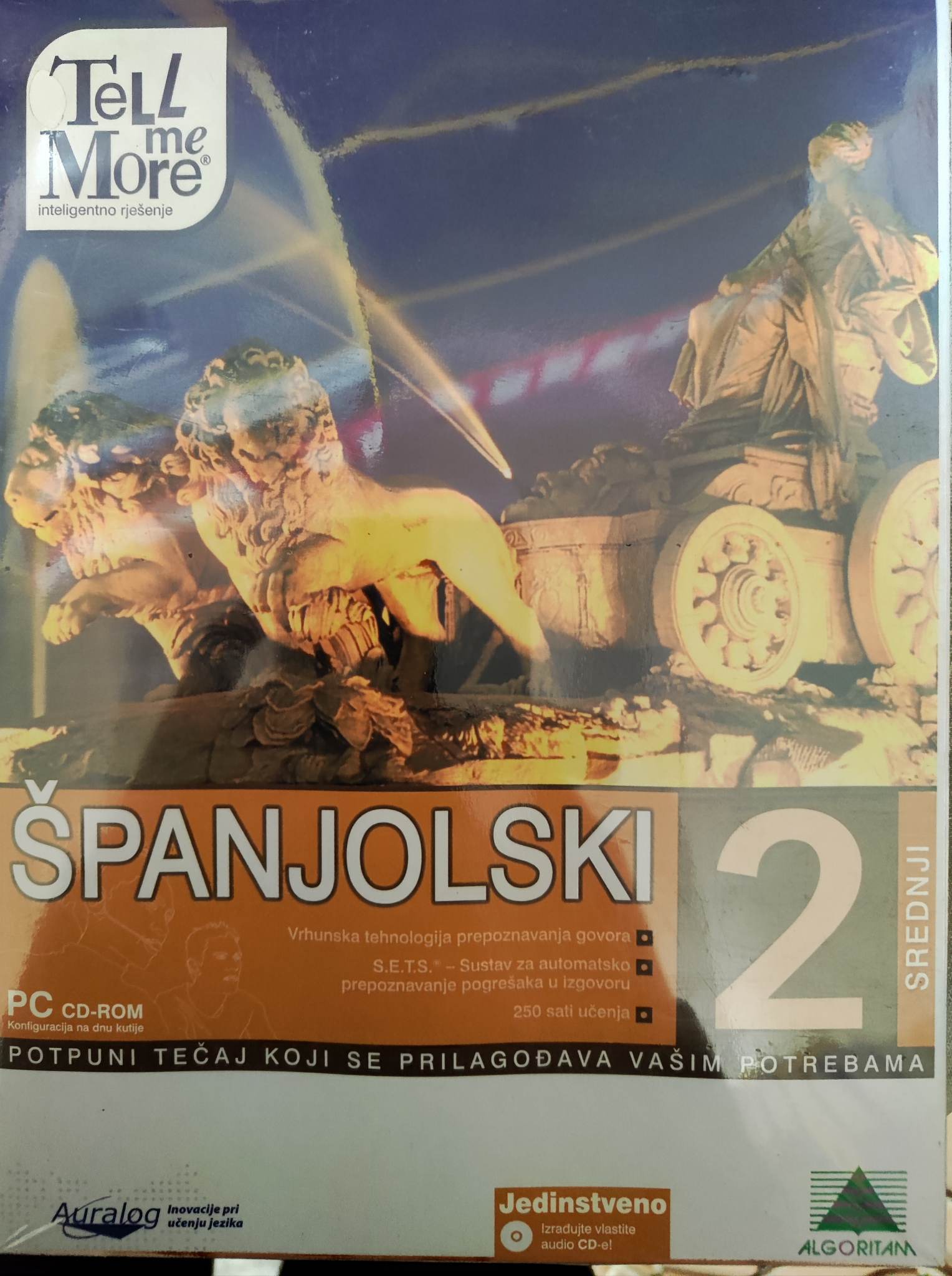 Tell Me More - Španjolski srednji (2.stupanj) CD