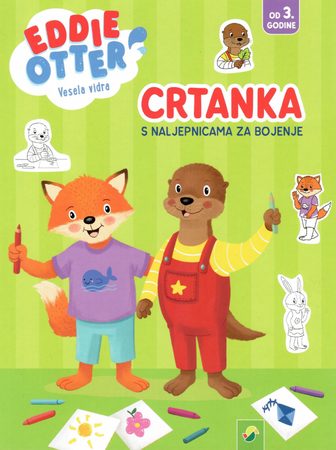 EDDIE OTTER – CRTANKA (ZELENA)
