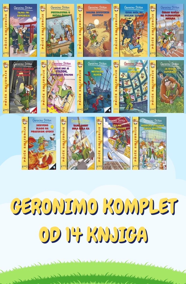 Geronimo Stilton KOMPLET
