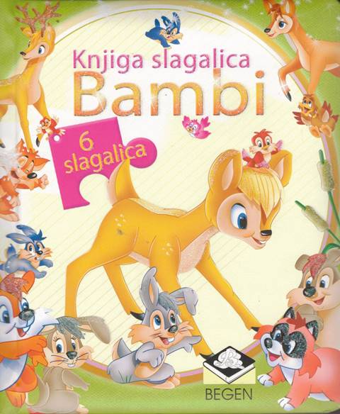 Knjiga slagalica - Bambi