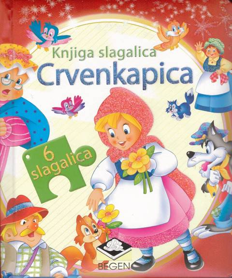 Knjiga slagalica - Crvenkapica