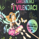 Čarobnjaci i vilenjaci – Bojanka strugalica