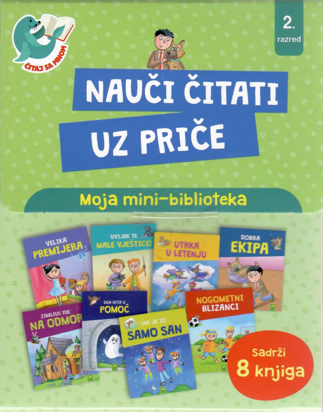 Moja mini biblioteka - Nauči čitati uz priče