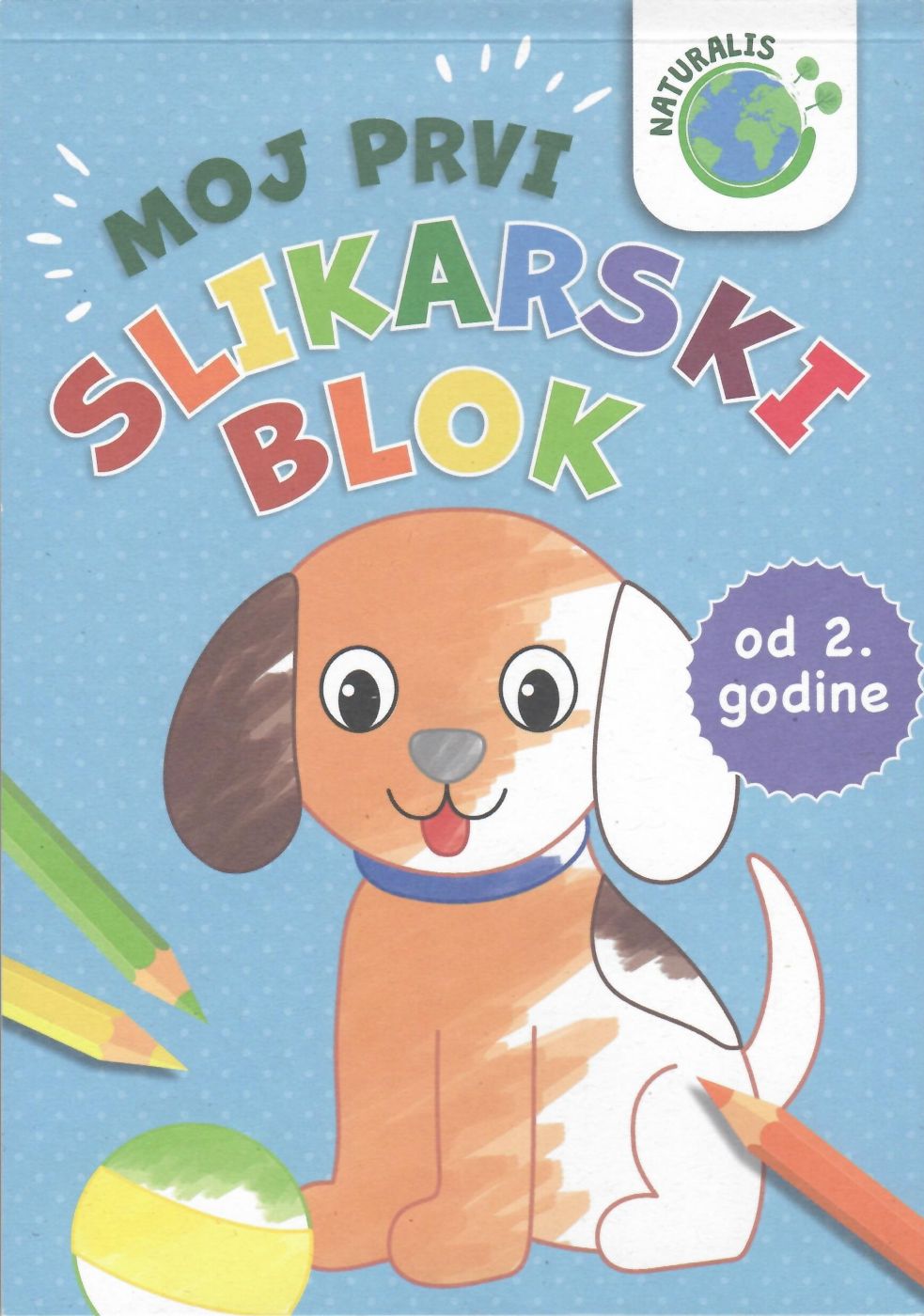 Naturalis - moj prvi slikarski blok