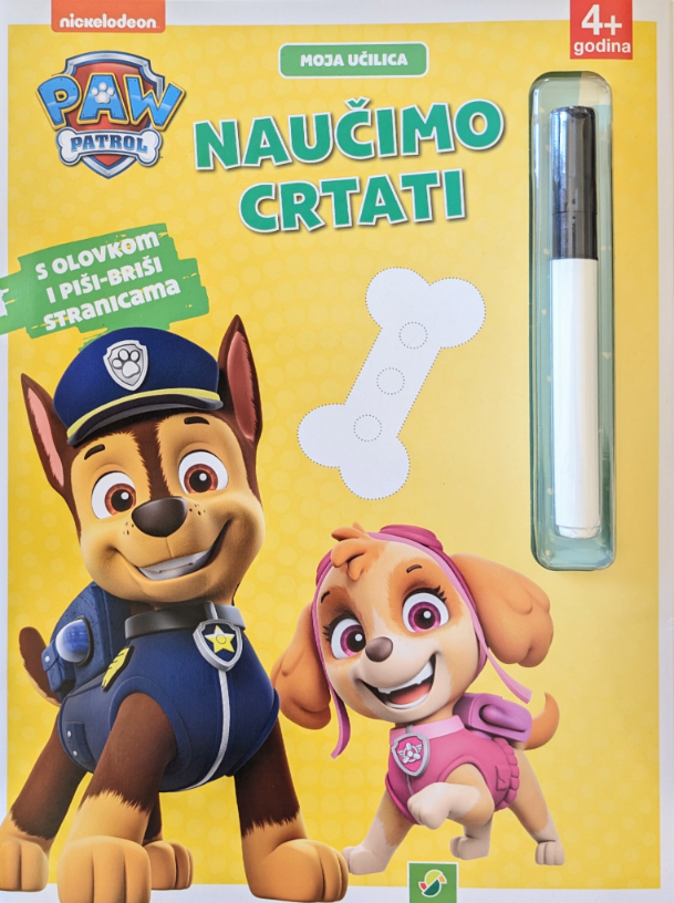 Paw Patrol - Naučimo crtati